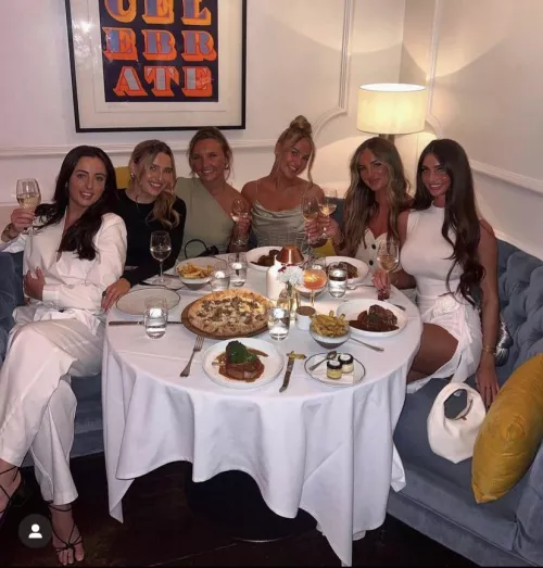 She tries to hide it but still all her friends must end her