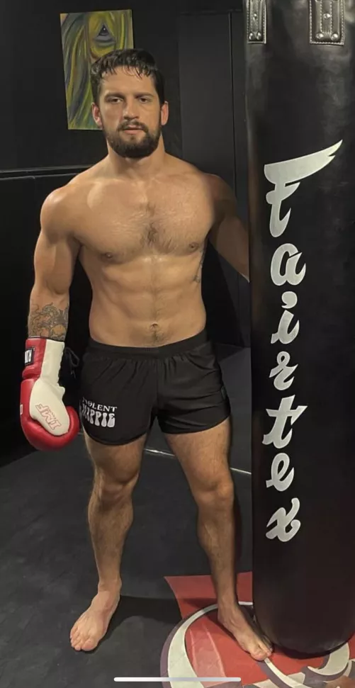 The heavy bag is not my friend