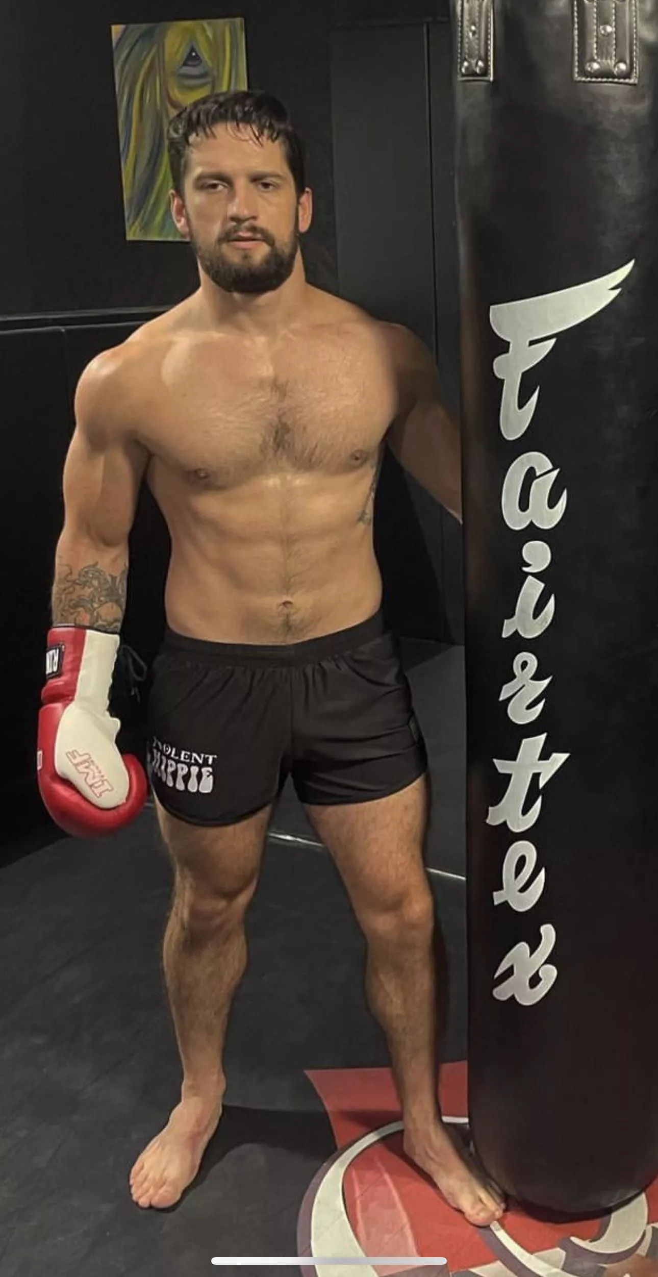 The heavy bag is not my friend