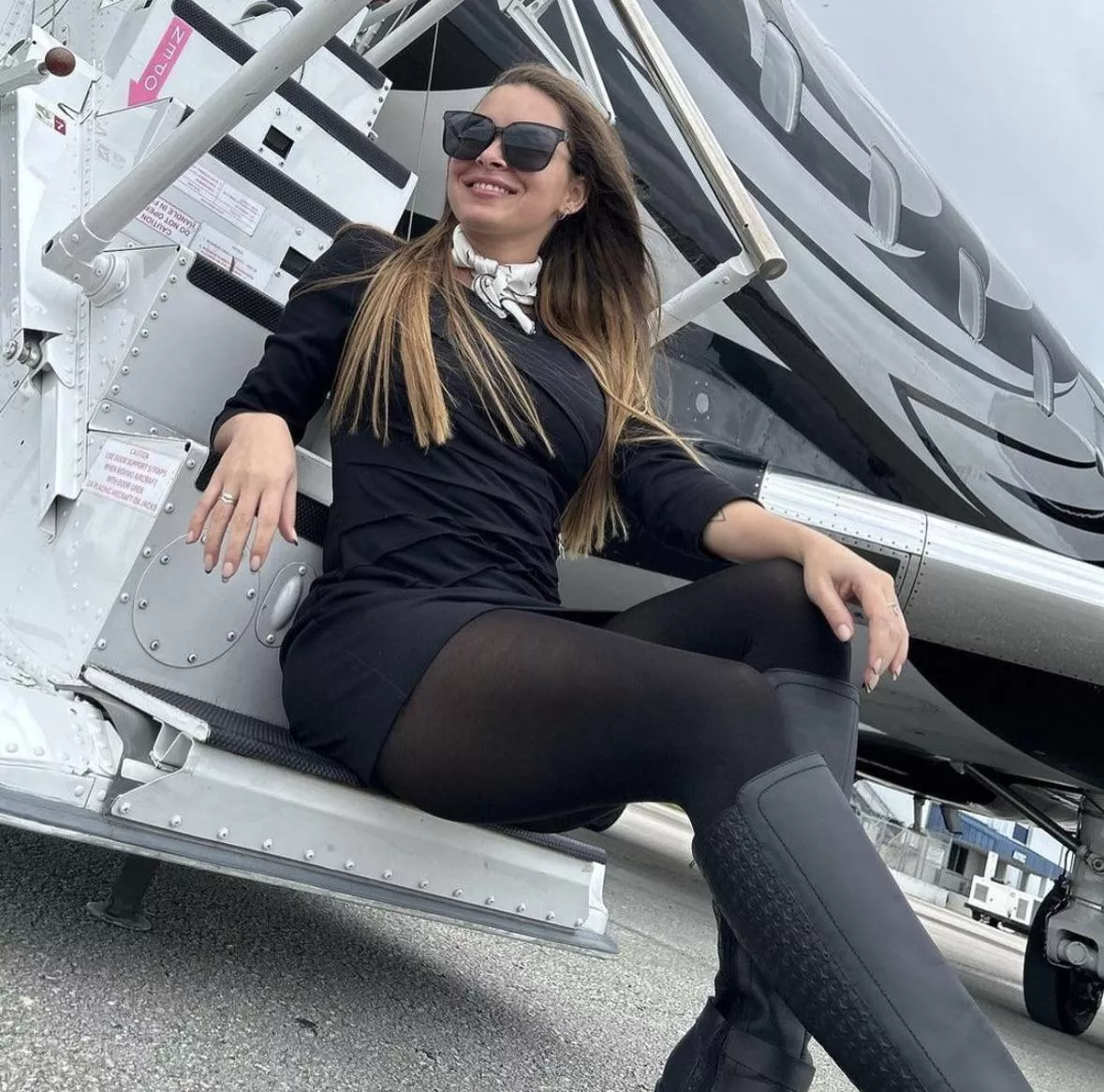 Welcoming the passengers