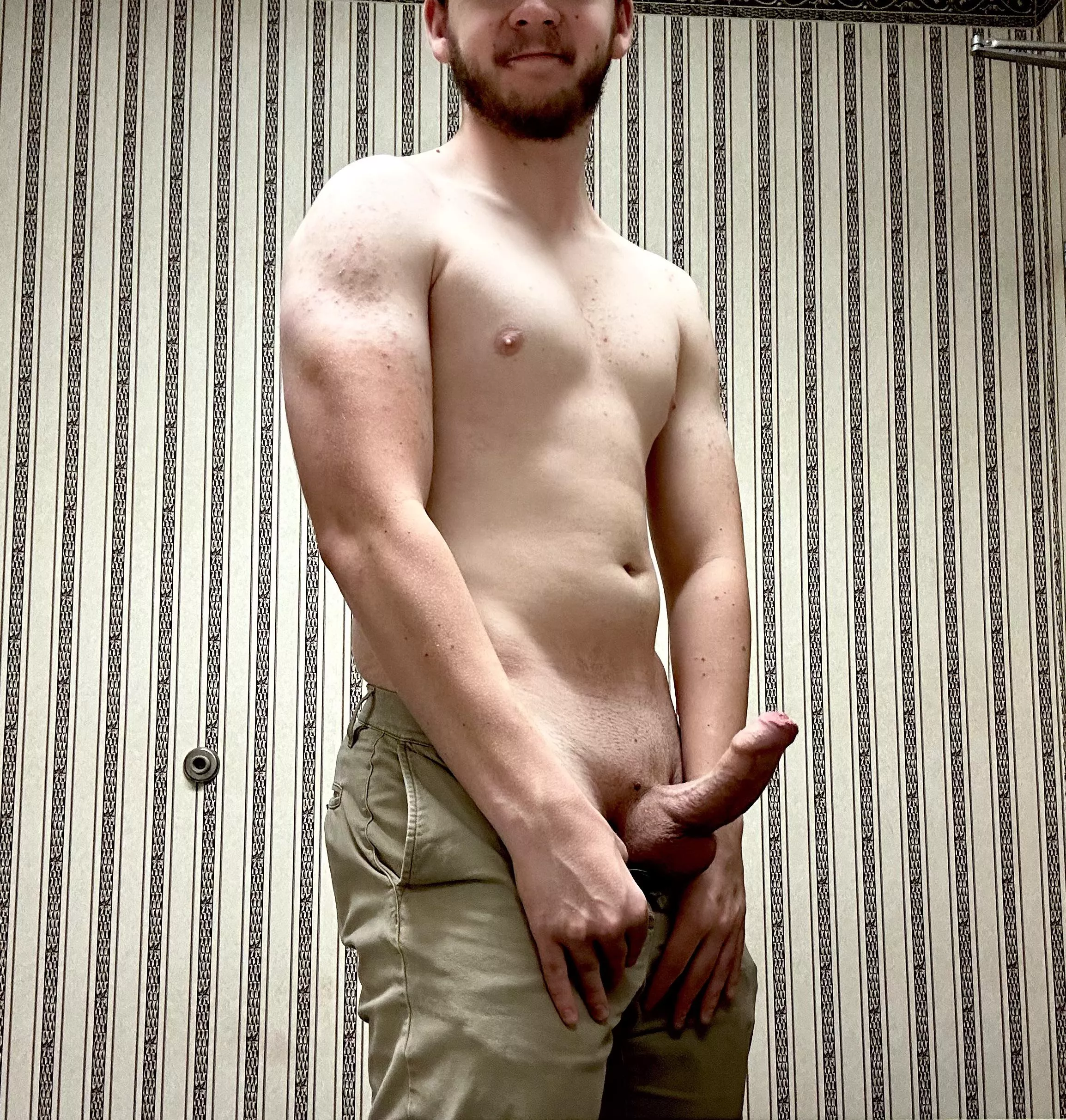 You wanna meet me in the work break room?