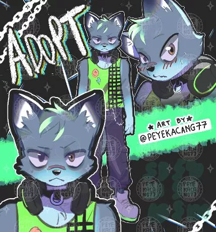 Adopt i made~ art by me