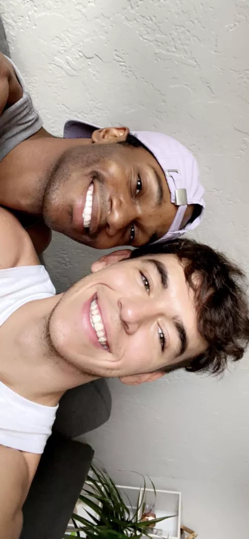 Boyfriend and I say hey