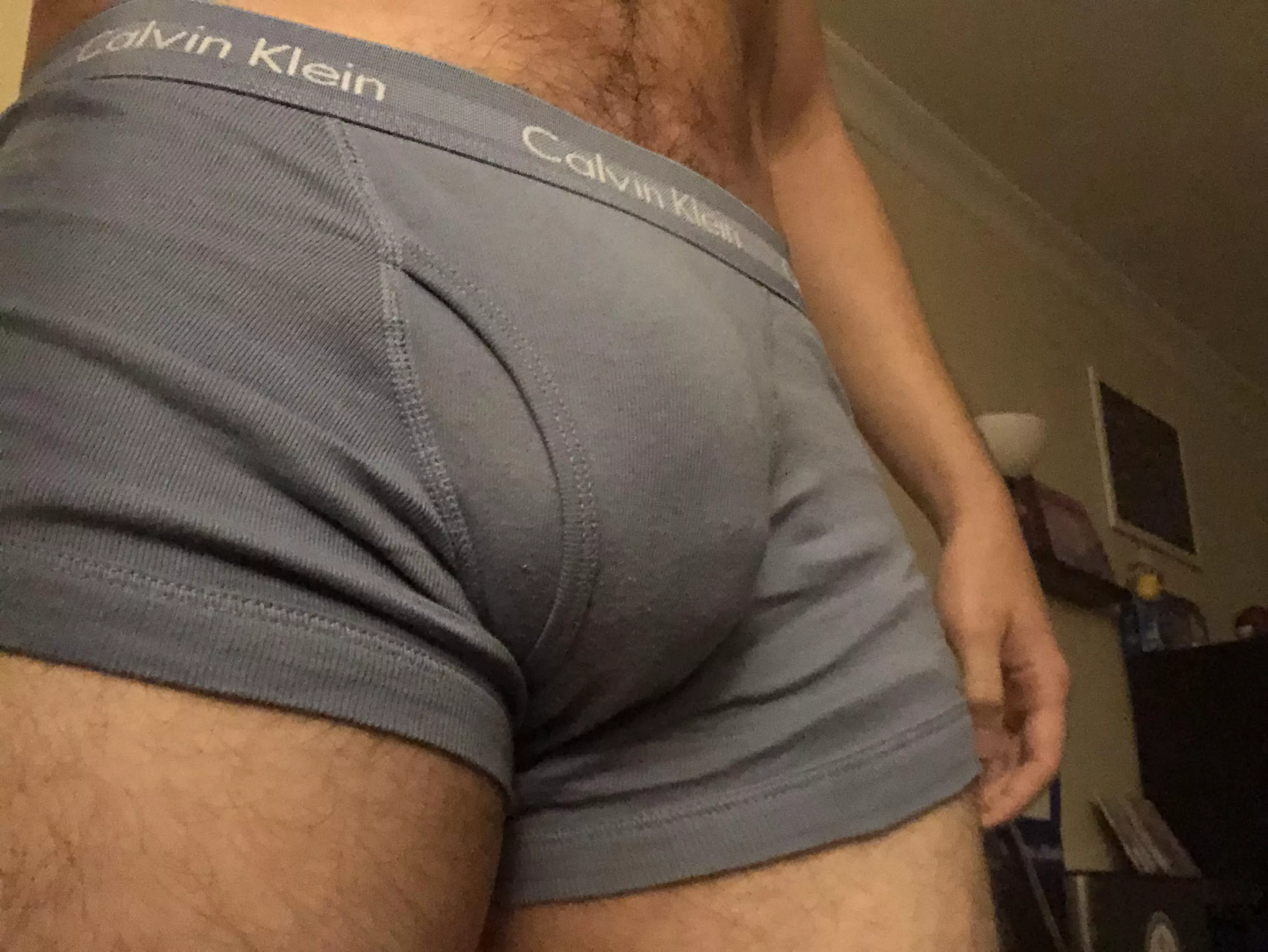 Cock and balls bulge