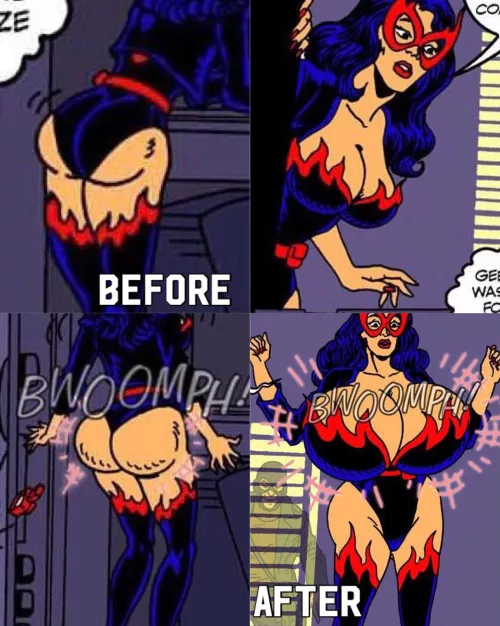 Definitely a better size in both areas!!!