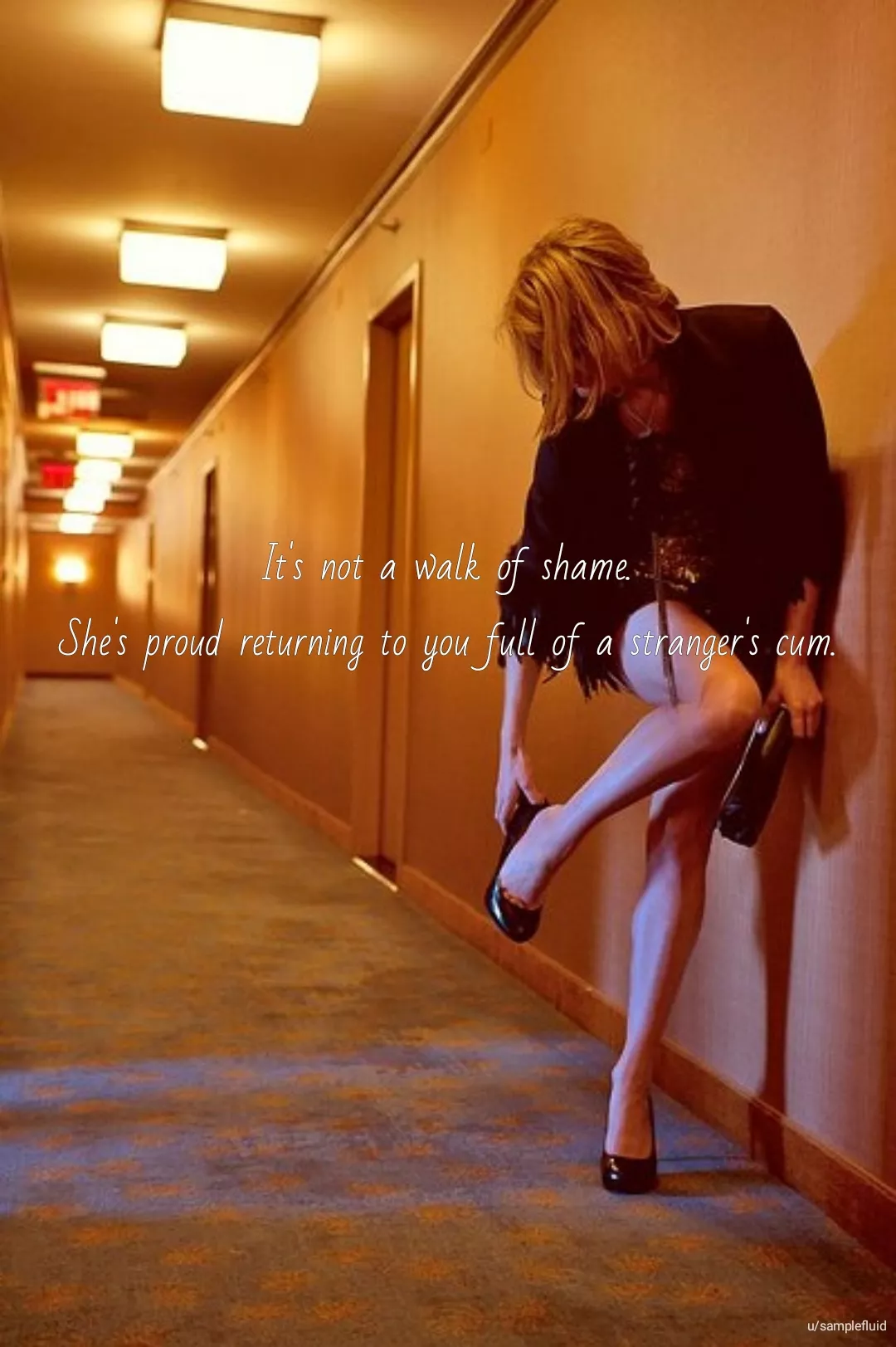 Even better if you go pick her up.