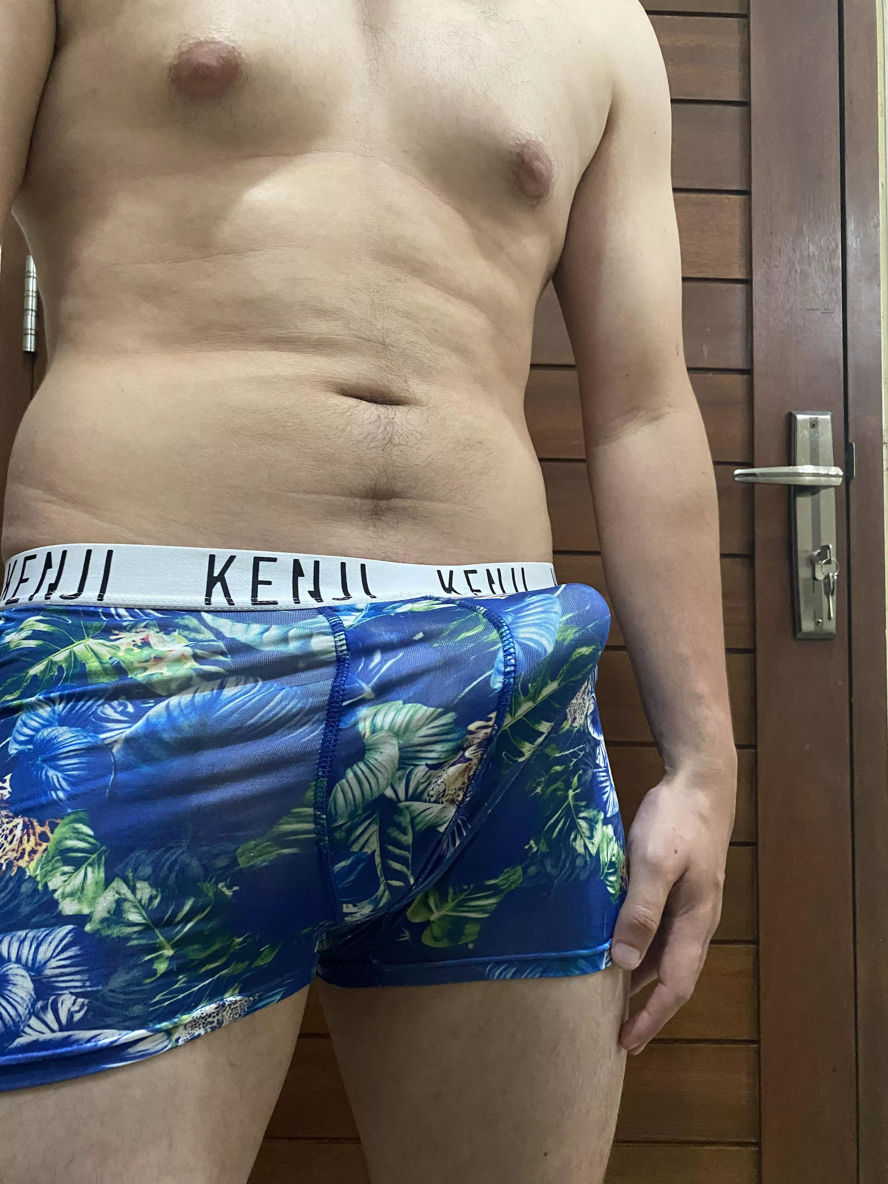 Everyone was staring at me by the pool? Are the swimmers too flashy?