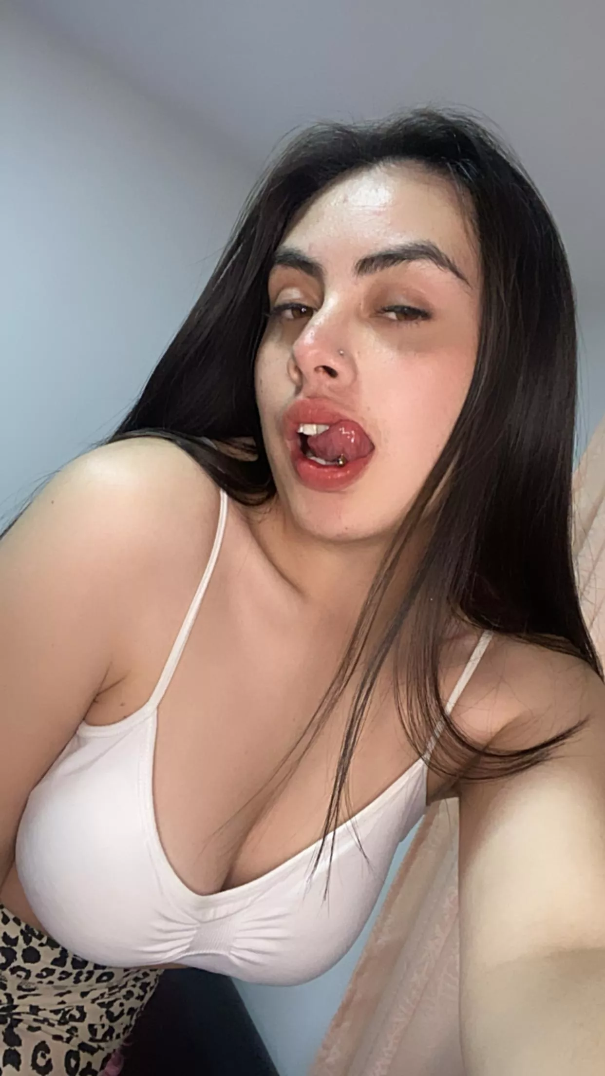 Feeling happy but would be much better with you;)