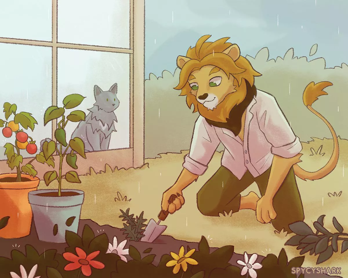 Gardener (commission, Art by me)