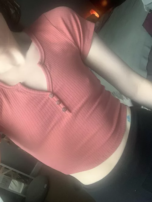 I wish you could feel this crop top, it’s so soft