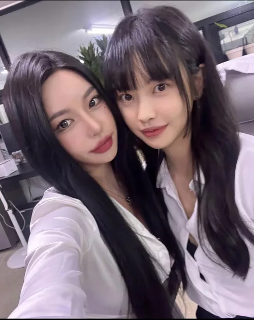 Imagine these Office hotties