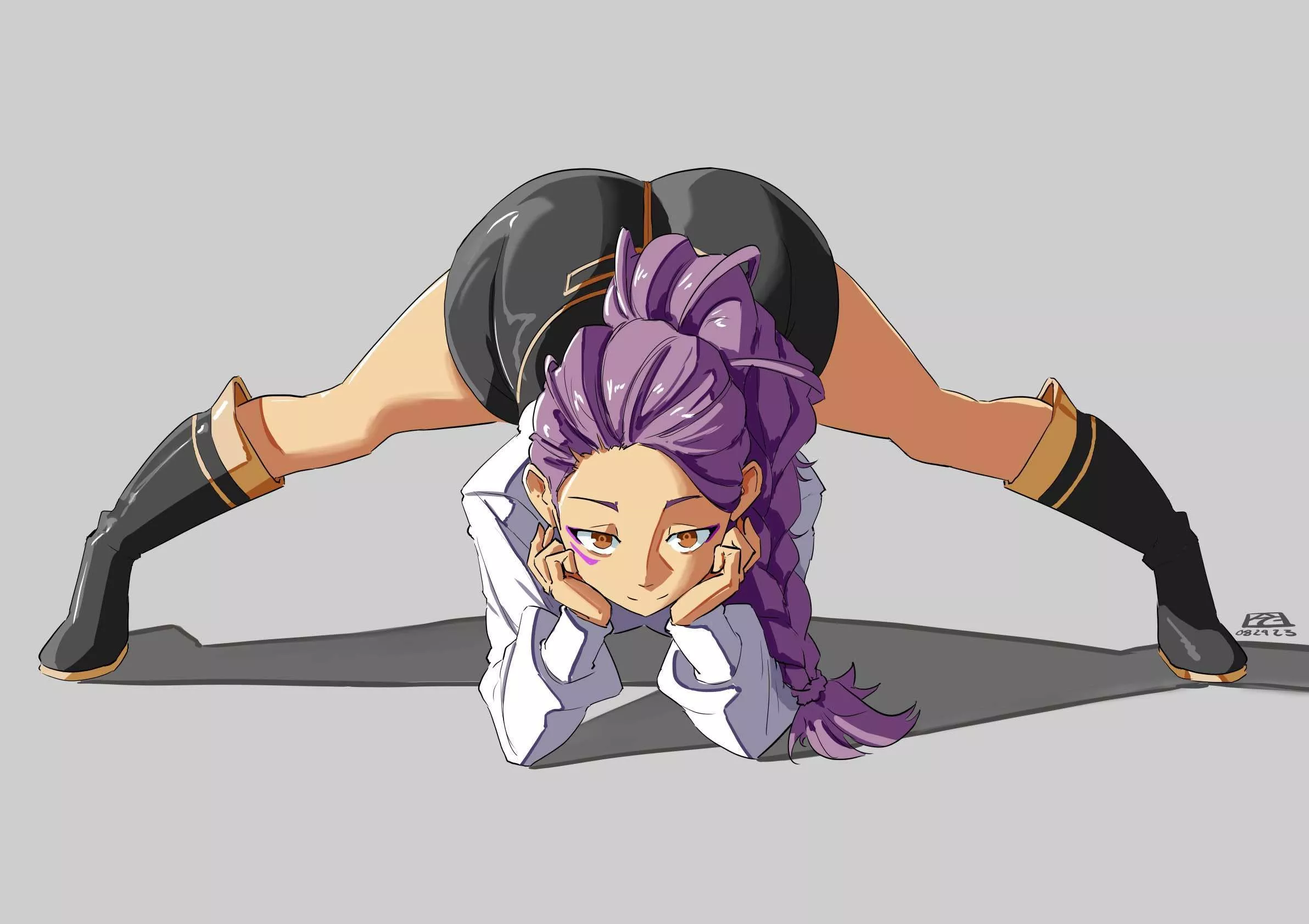 Jack-O pose strikes again