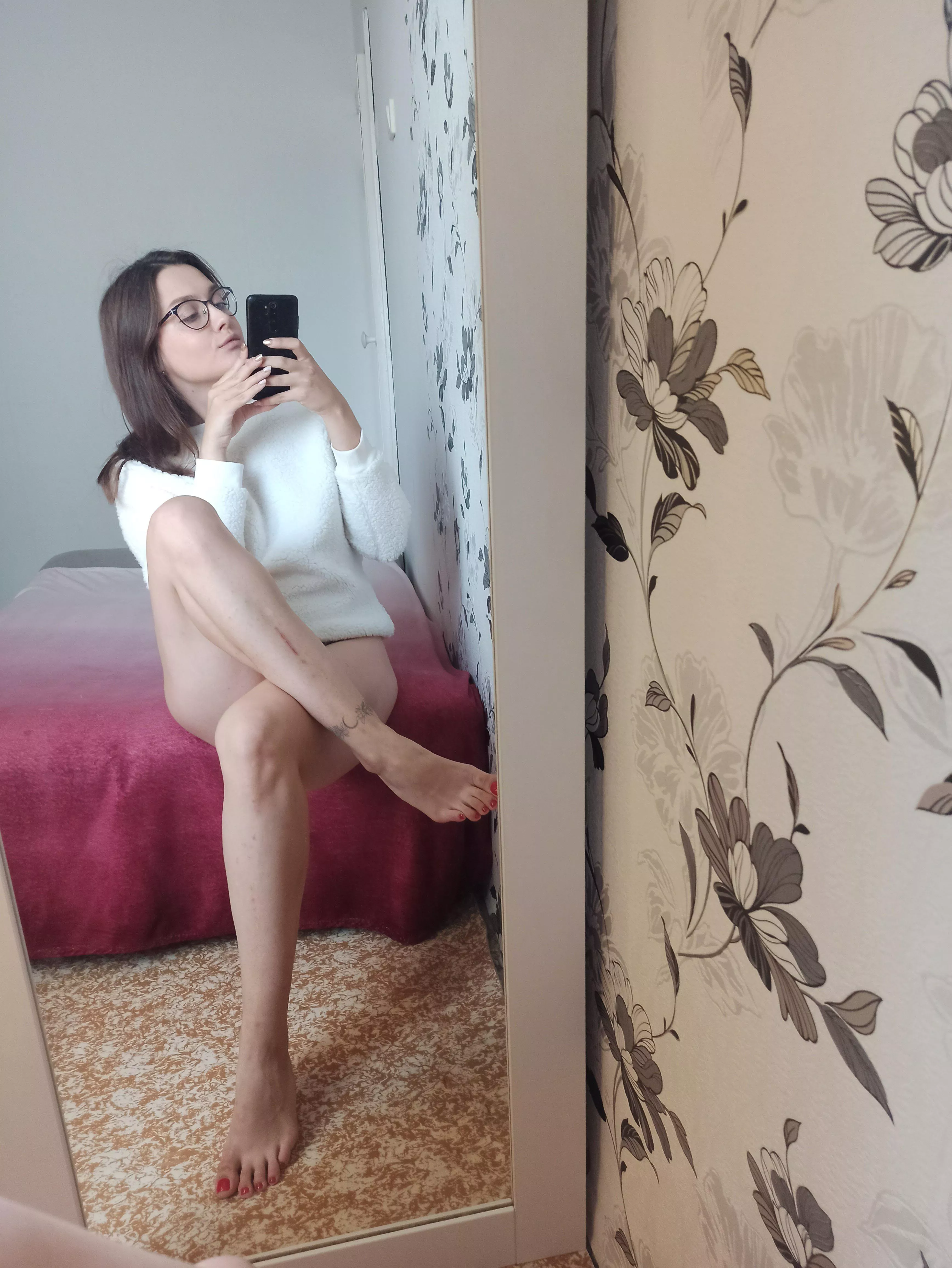 Just my morning selfies