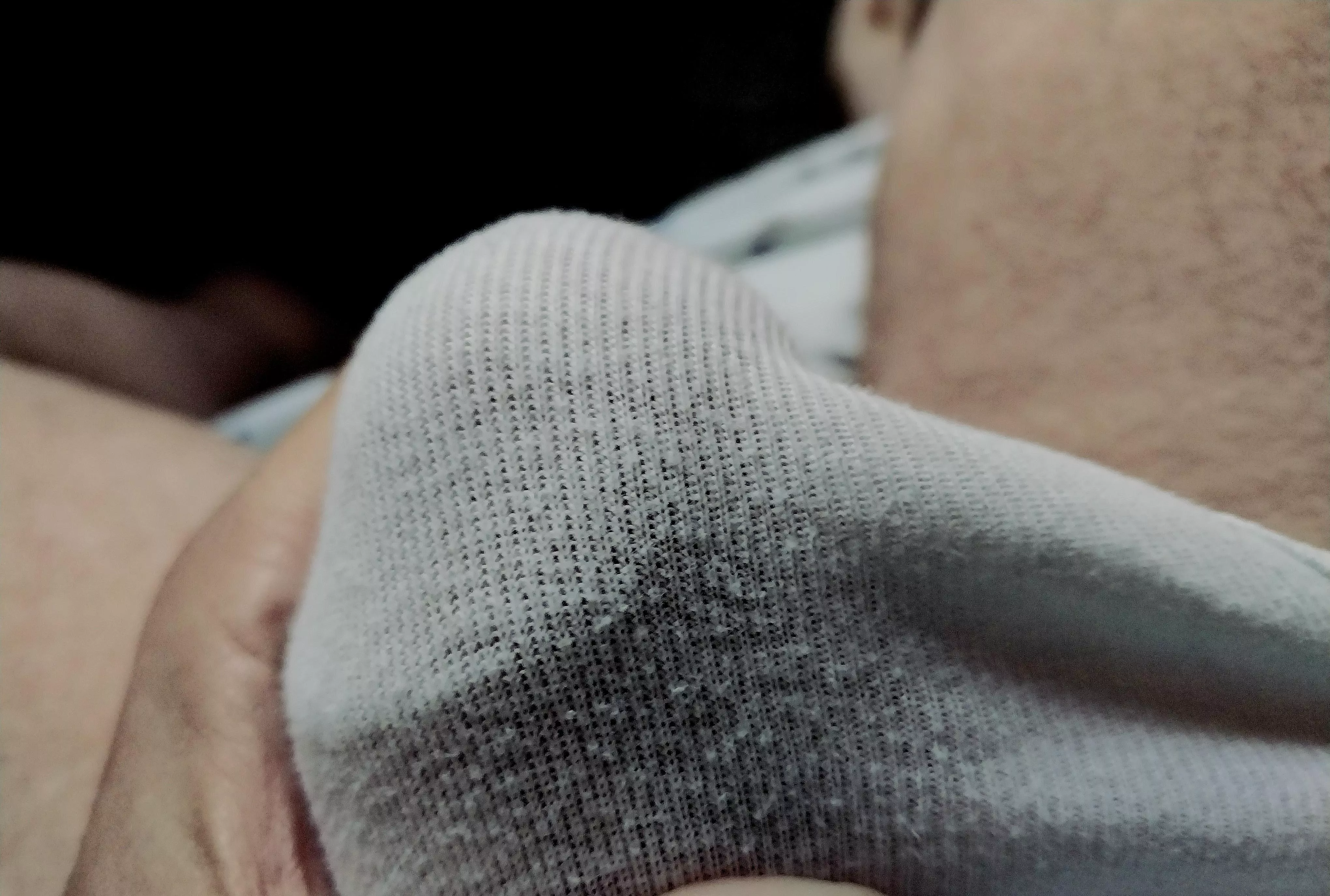 Love for you to suck my cum through these Hanes