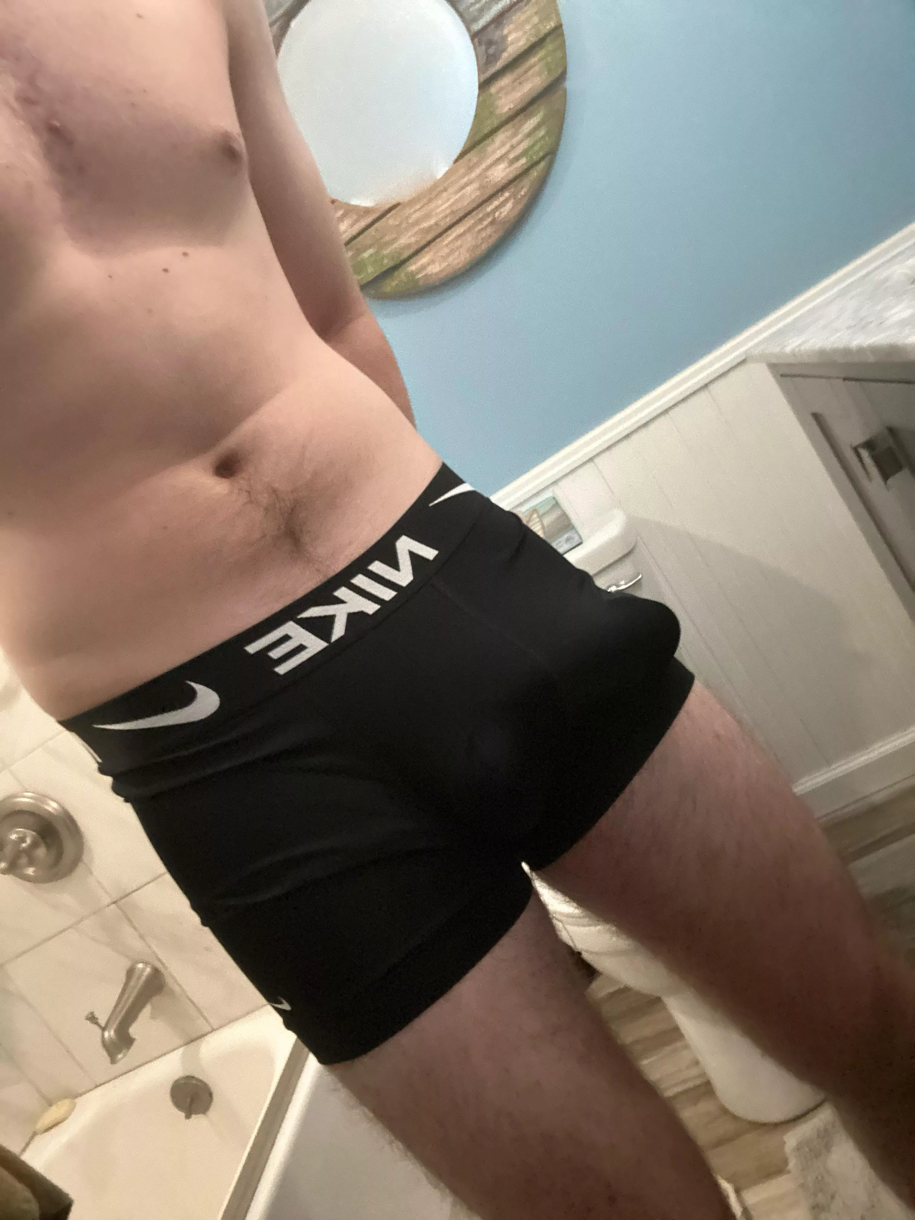 Morning wood is always the hardest