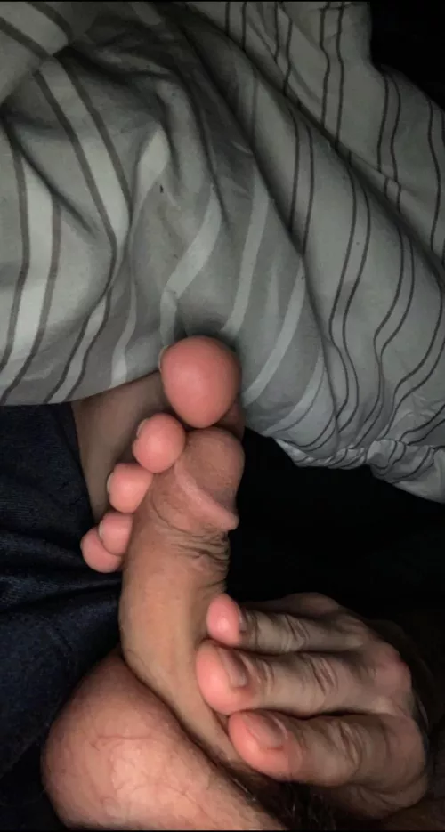 My bf snuck a pic of this while I was sleeping (Oc)