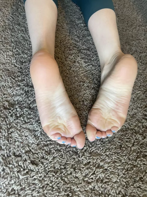 My heels are super soft!