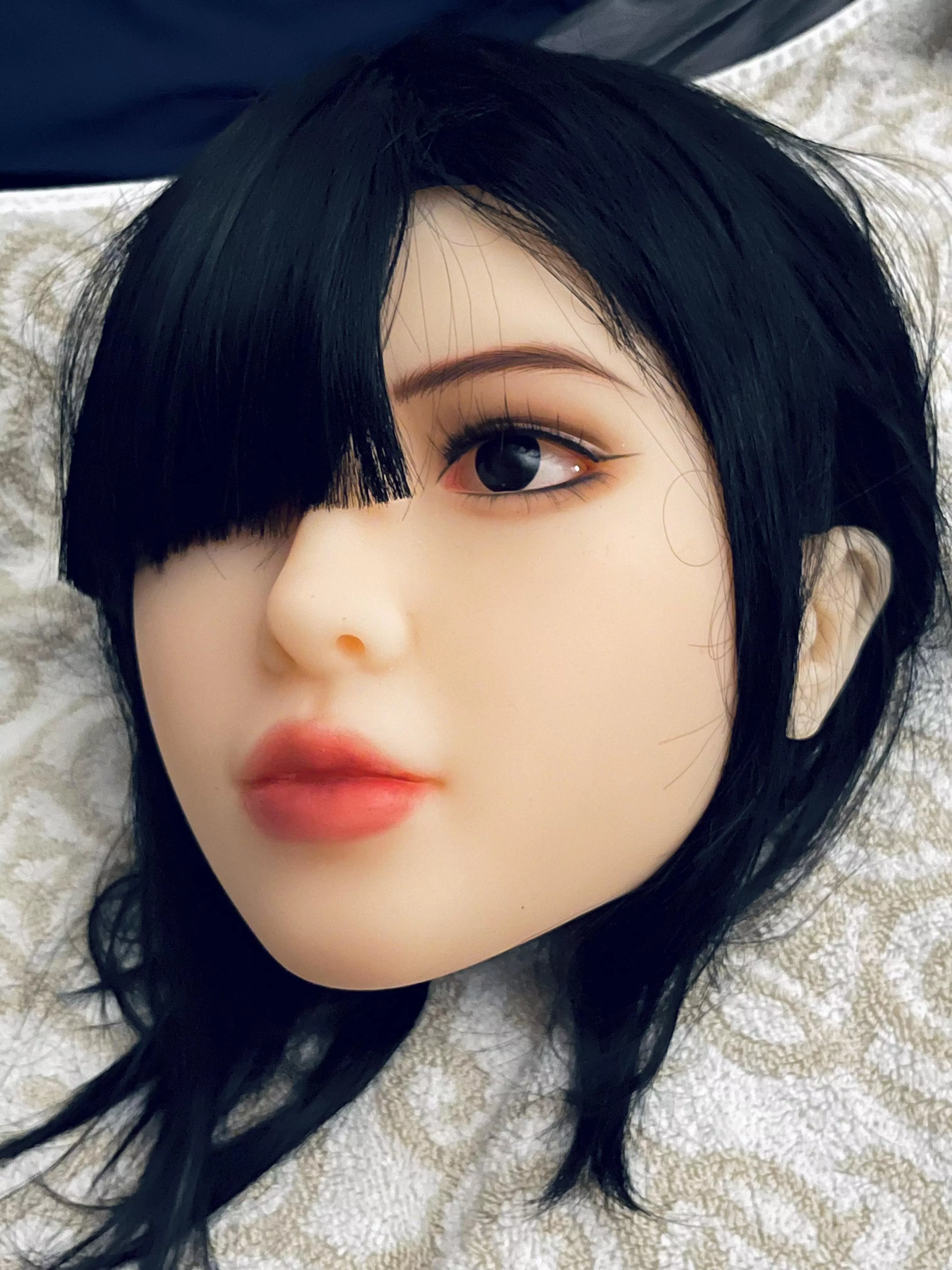 New head arrived, reminds me of Tifa a little