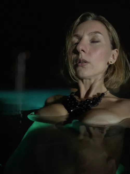 Orgasm in a water perfect