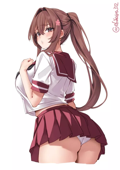 School uniform Yamato [Kantai Collection]