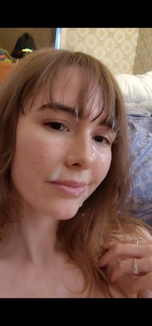 Sweet and Innocent but naughty enough to take a facial