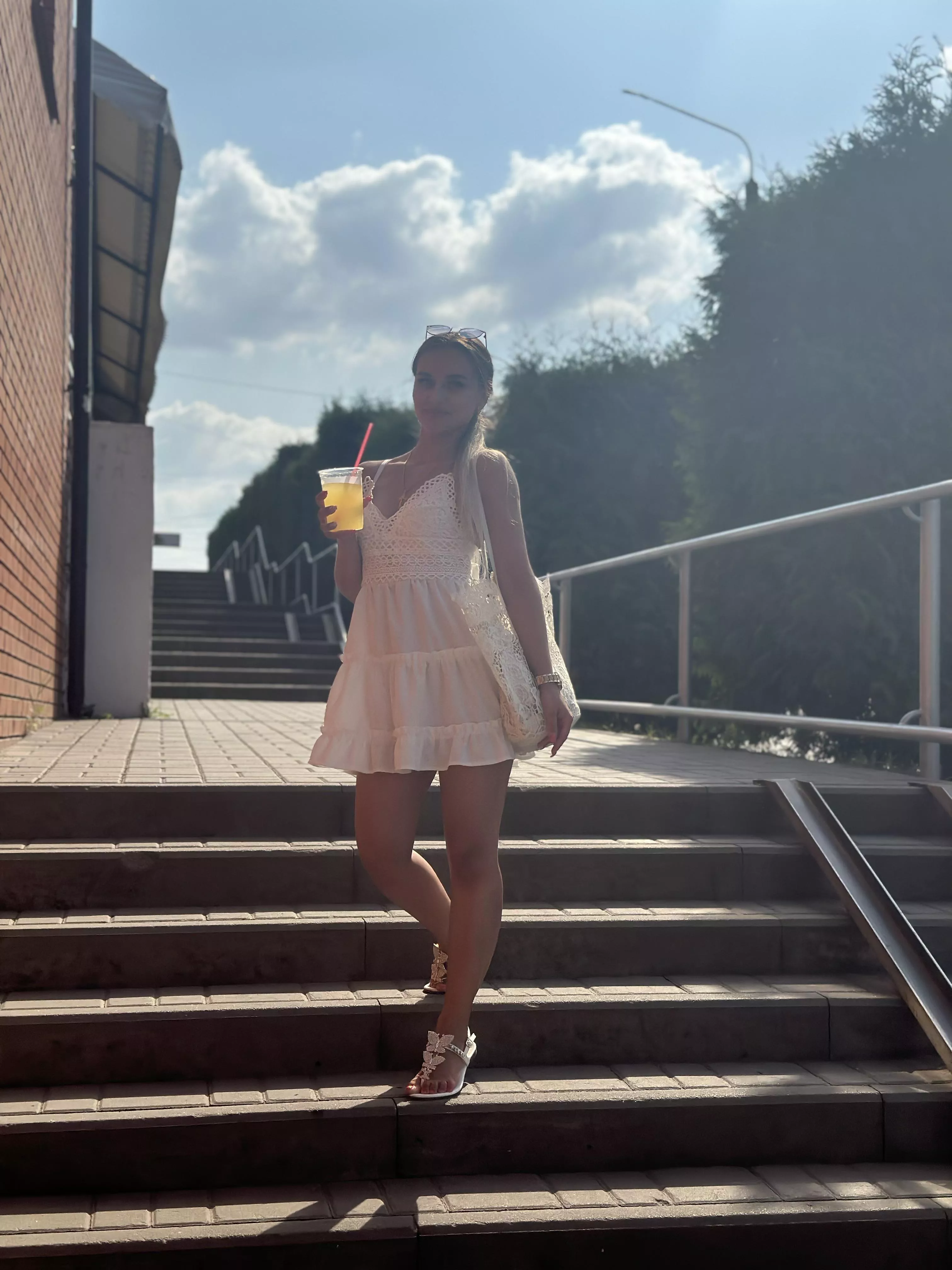 White Summer dress