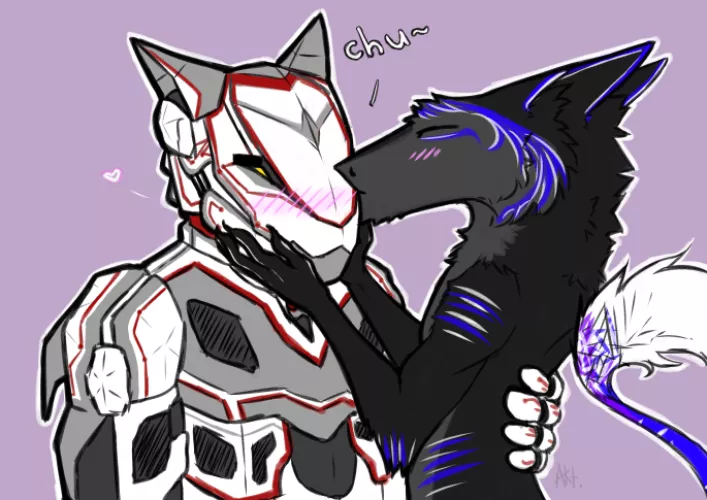 who's an adorable robot? | a gift (by akateo)