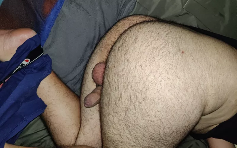 You find me like this under your covers. What're you doing?