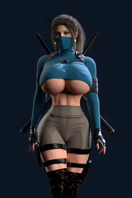 You will play as Ninja Lara in next Tomb Raider game! (Metal_01)