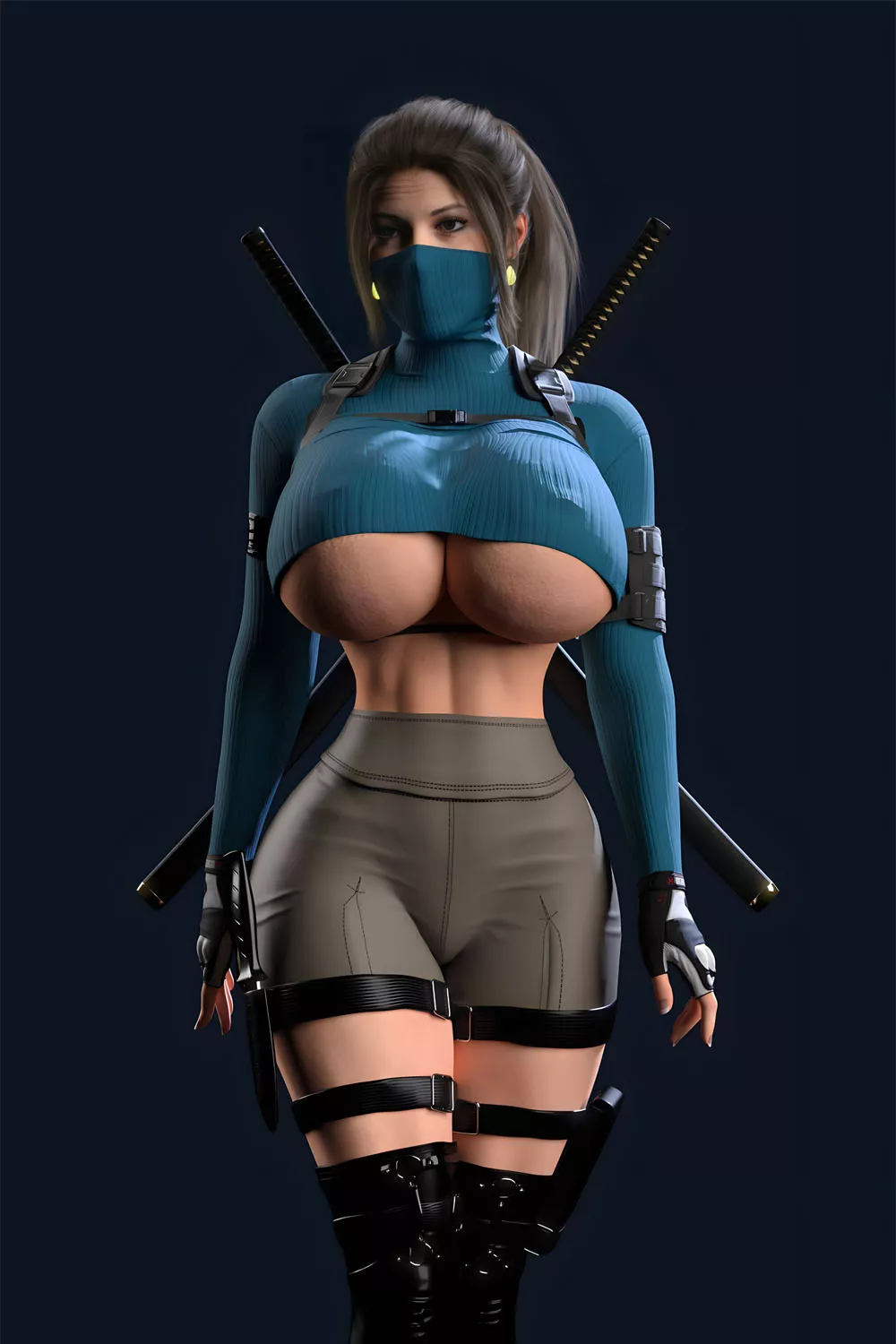 You will play as Ninja Lara in next Tomb Raider game! (Metal_01)