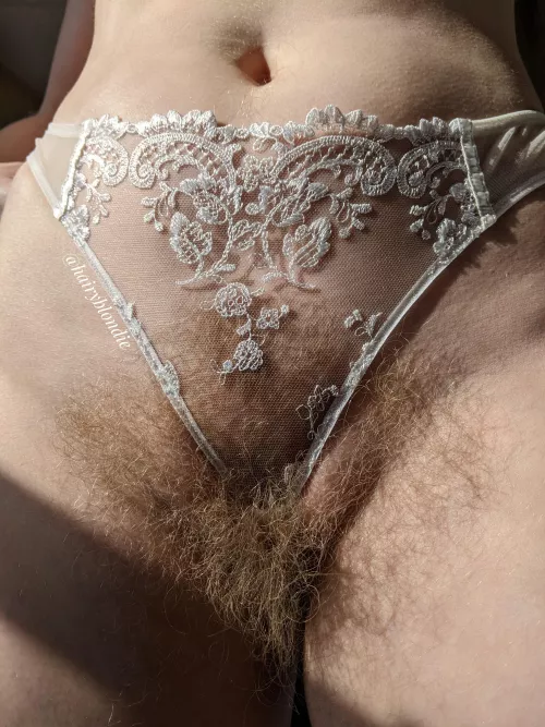 All this hair just won't fit in my panties