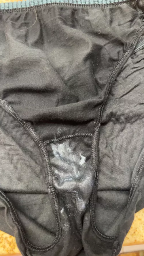 Black full back creamy panties right after my period! Worn them to three soccer games! [selling] [usa] [f]