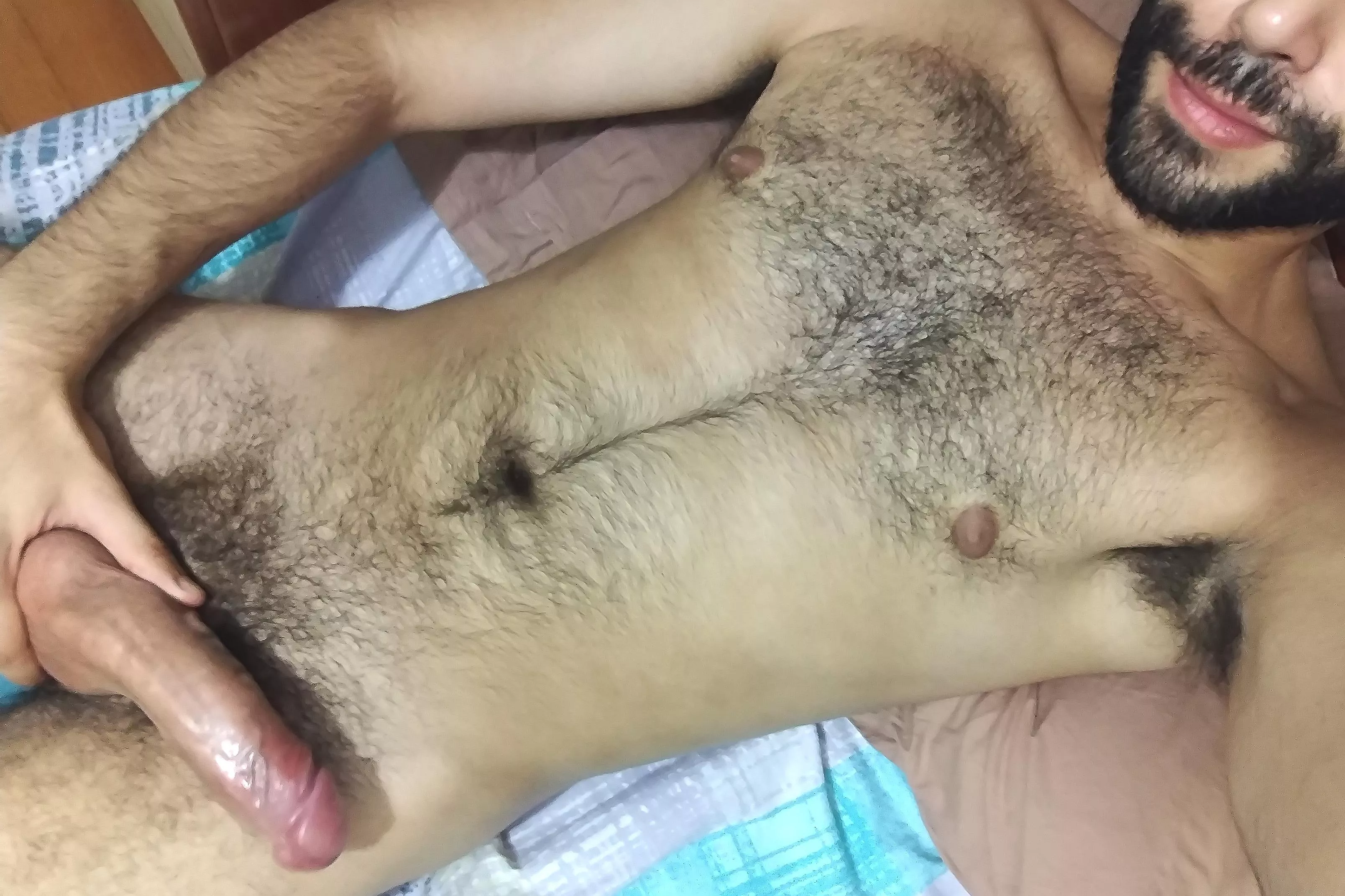 Blessed in the hair and dick department