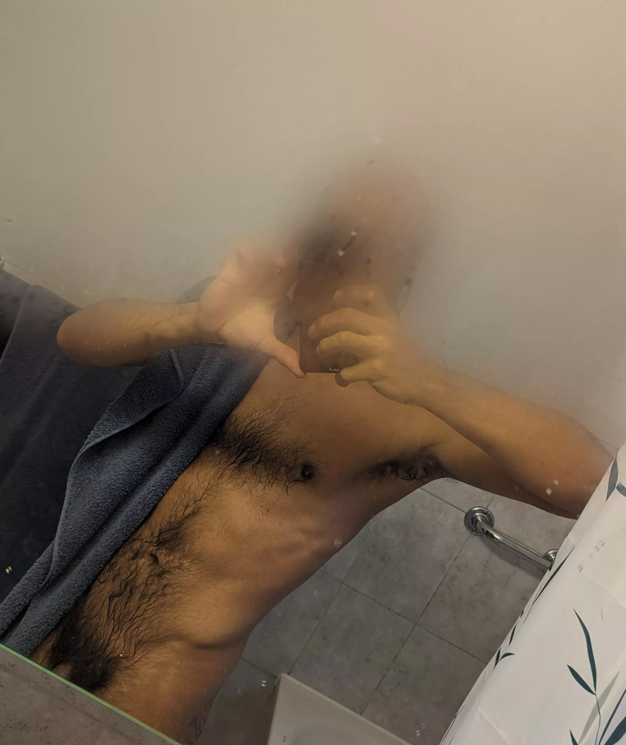 Dry off my wet body for me