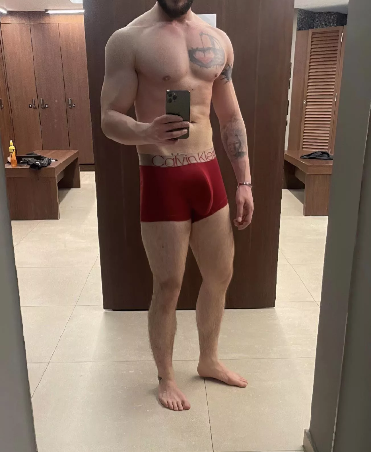 Even straight guys compliment me on the locker room