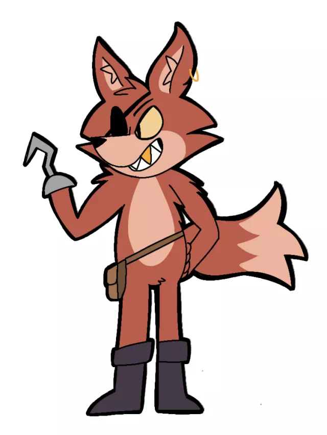 Foxy the Pirate. Arg! (art by me)