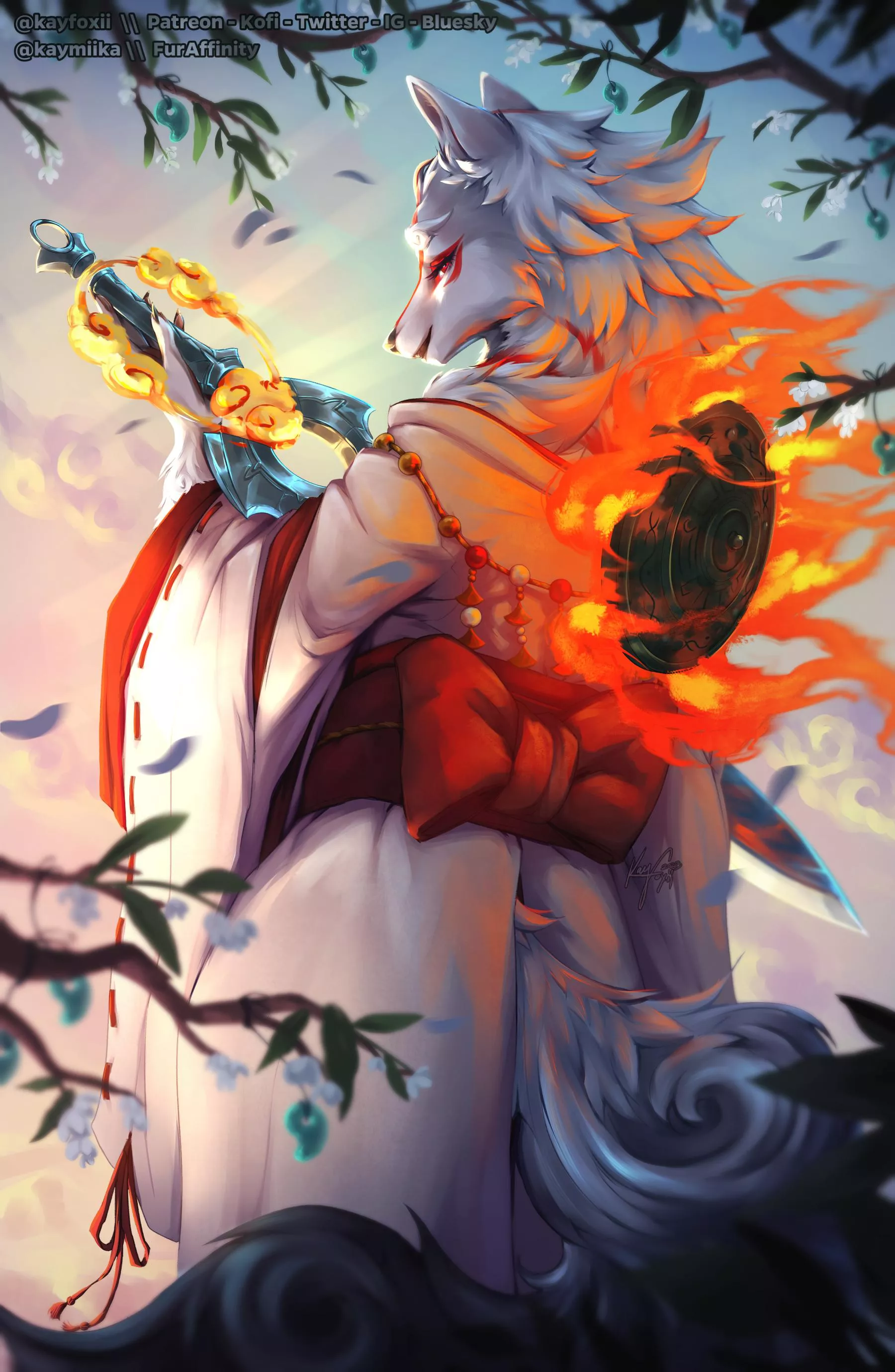 Goddess Amaterasu ☀♥ (kayfoxii)