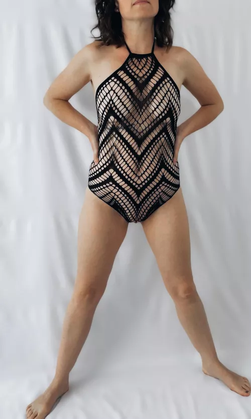 I like to get naughty while wearing black