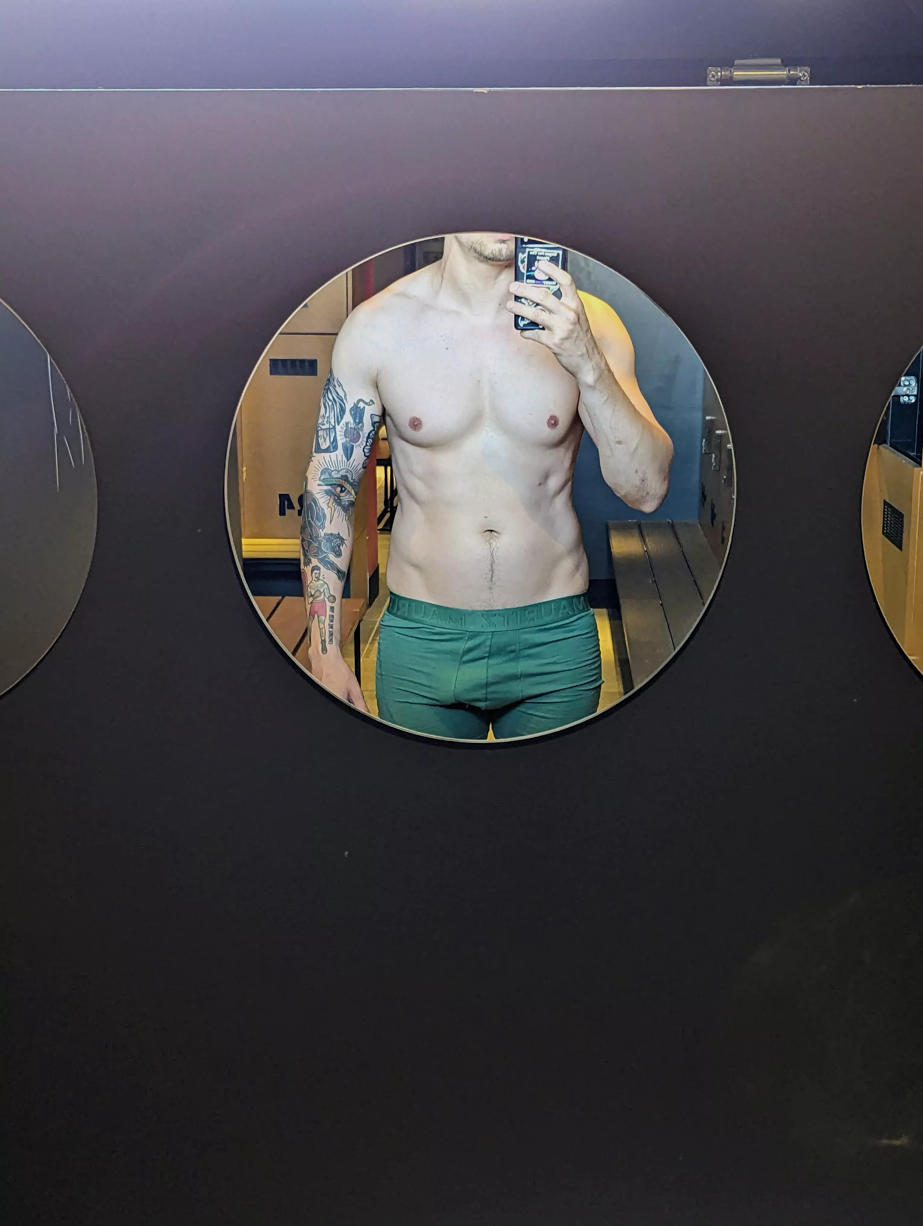 Just finished a workout