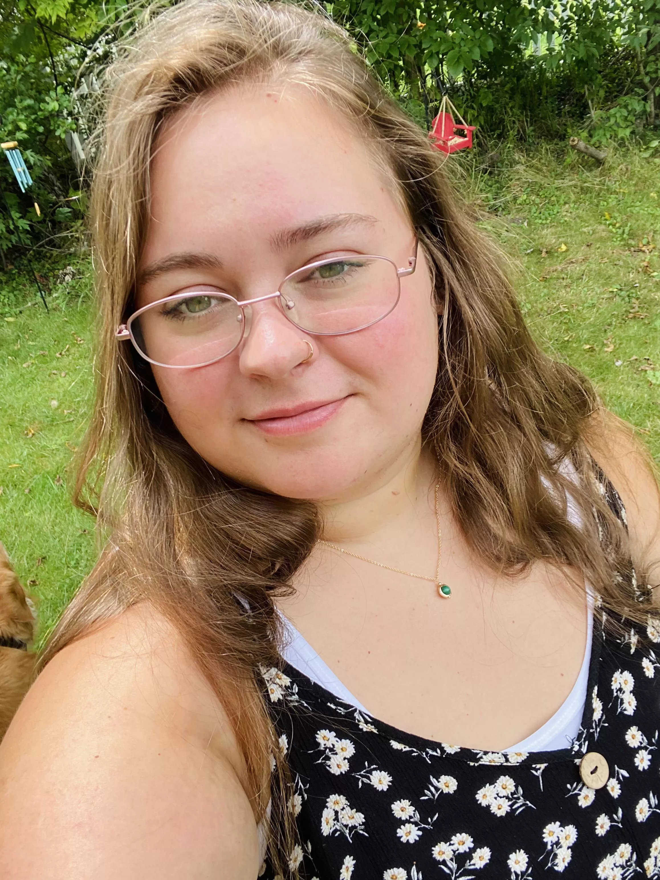 My glasses were falling off a bit lol