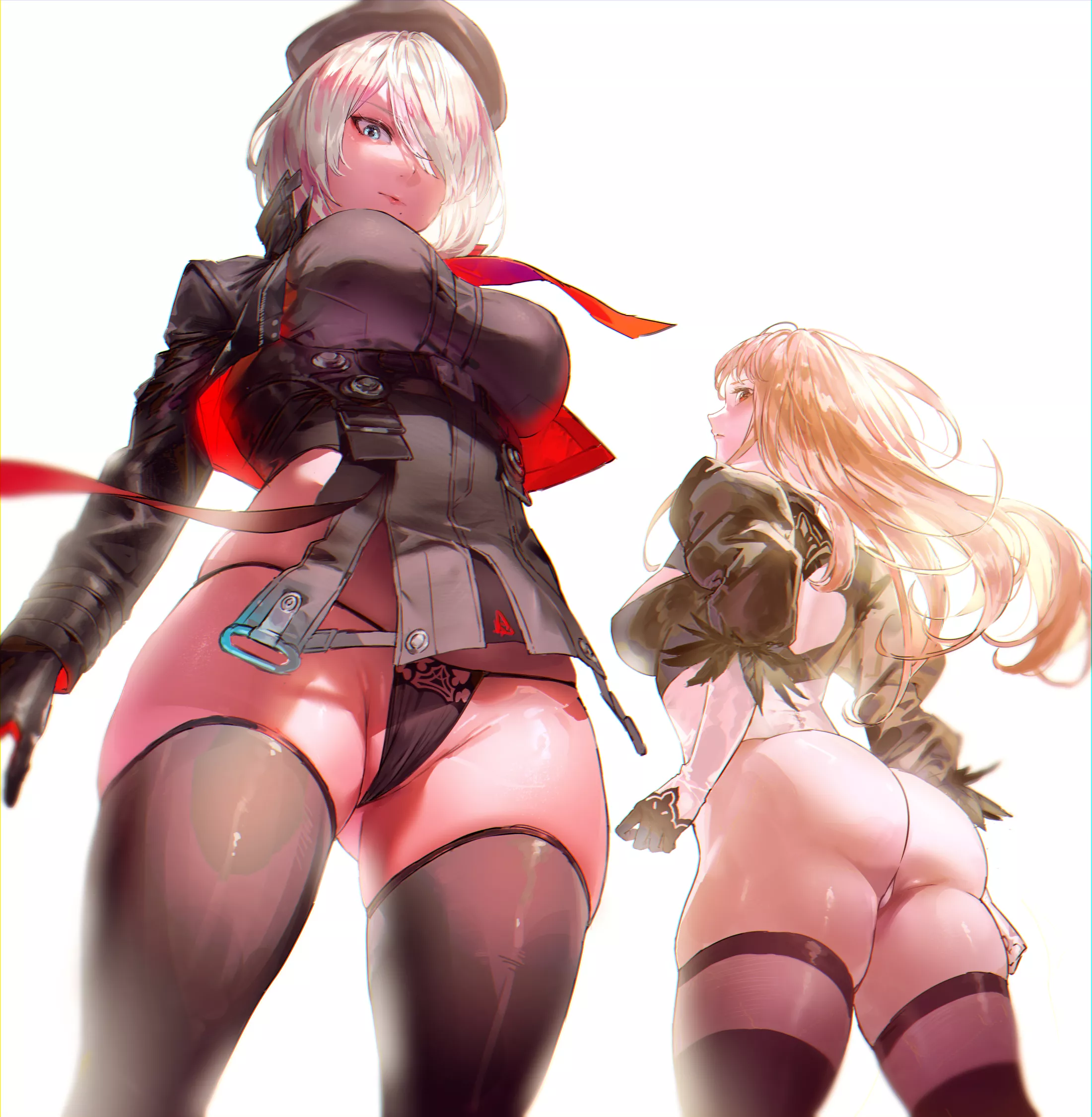 Rapi and 2B [Nikke x Nier Automata]