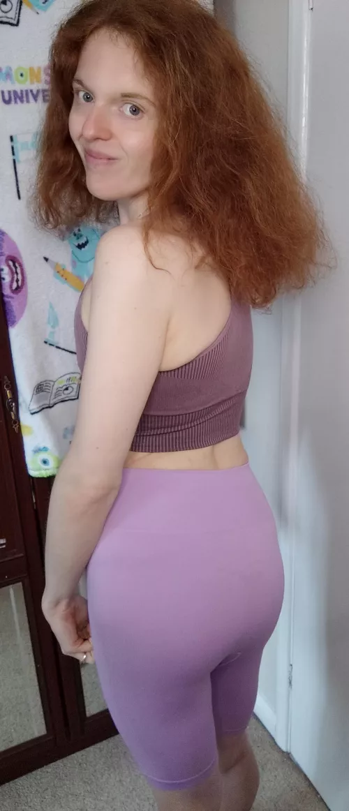 Smiling because I loved my outfit earlier!