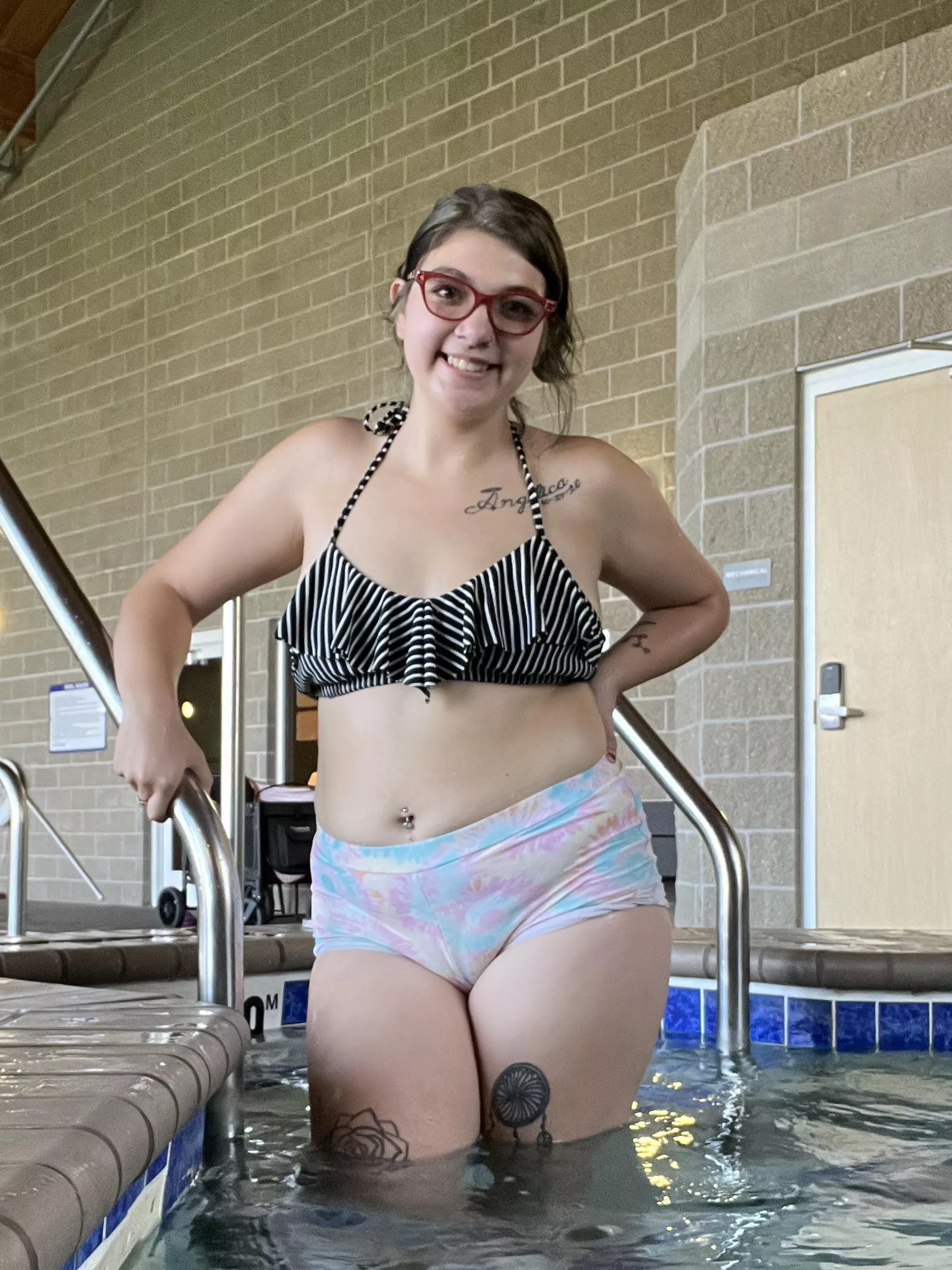 Taken at my hottub today, I feel great in my own body