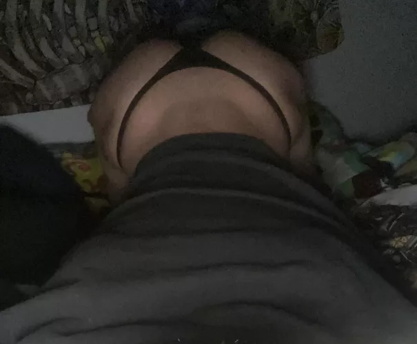 What would you do if I was liek this on your bed?