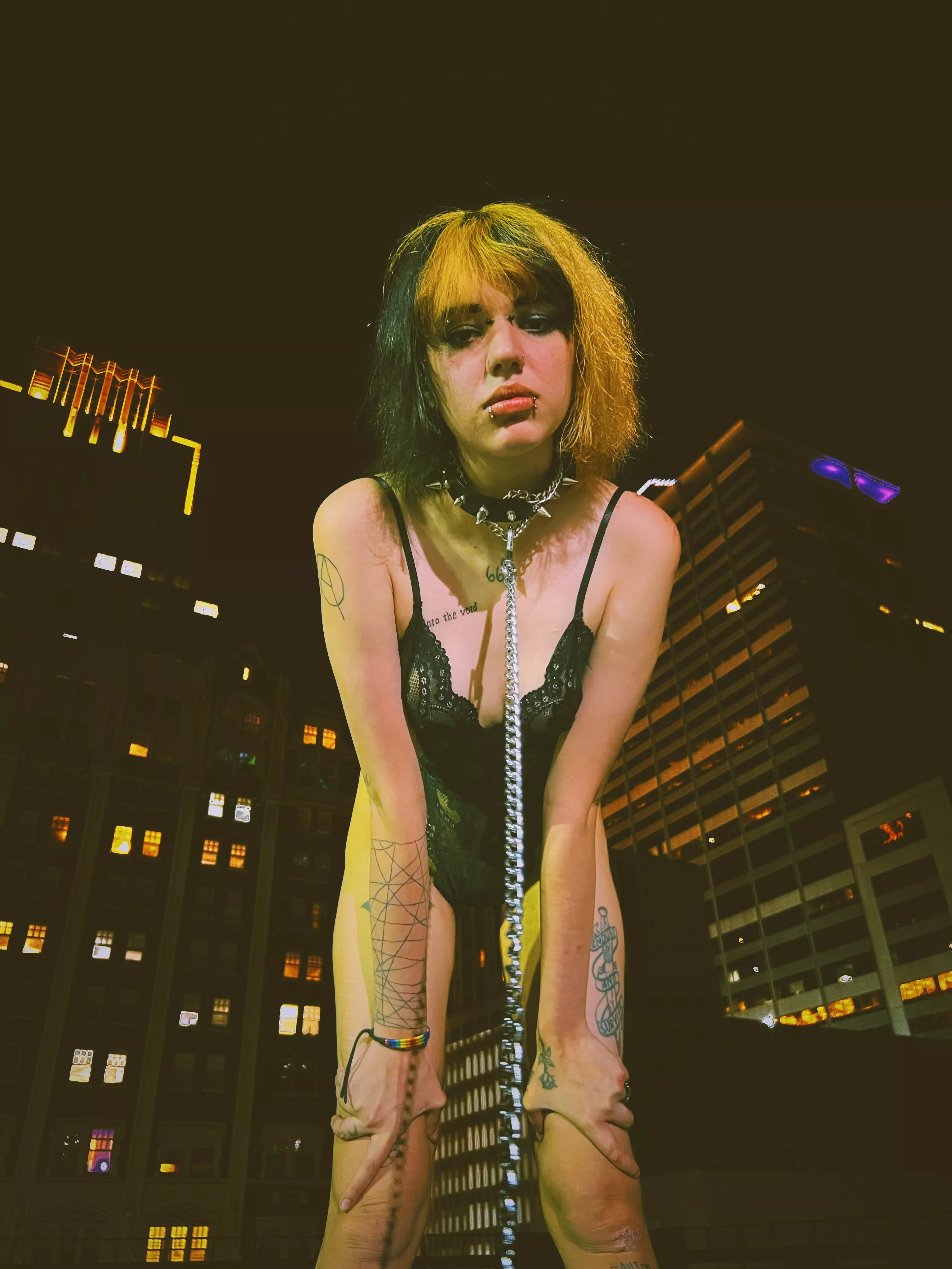 You gonna show me off in public?