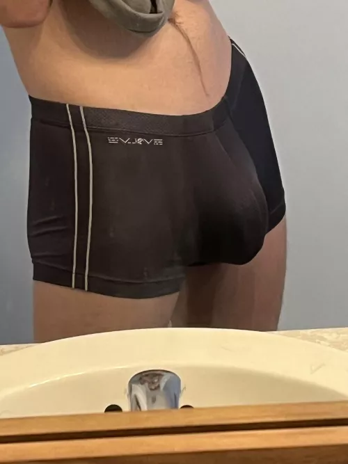 Borrowed some underwear from a friend
