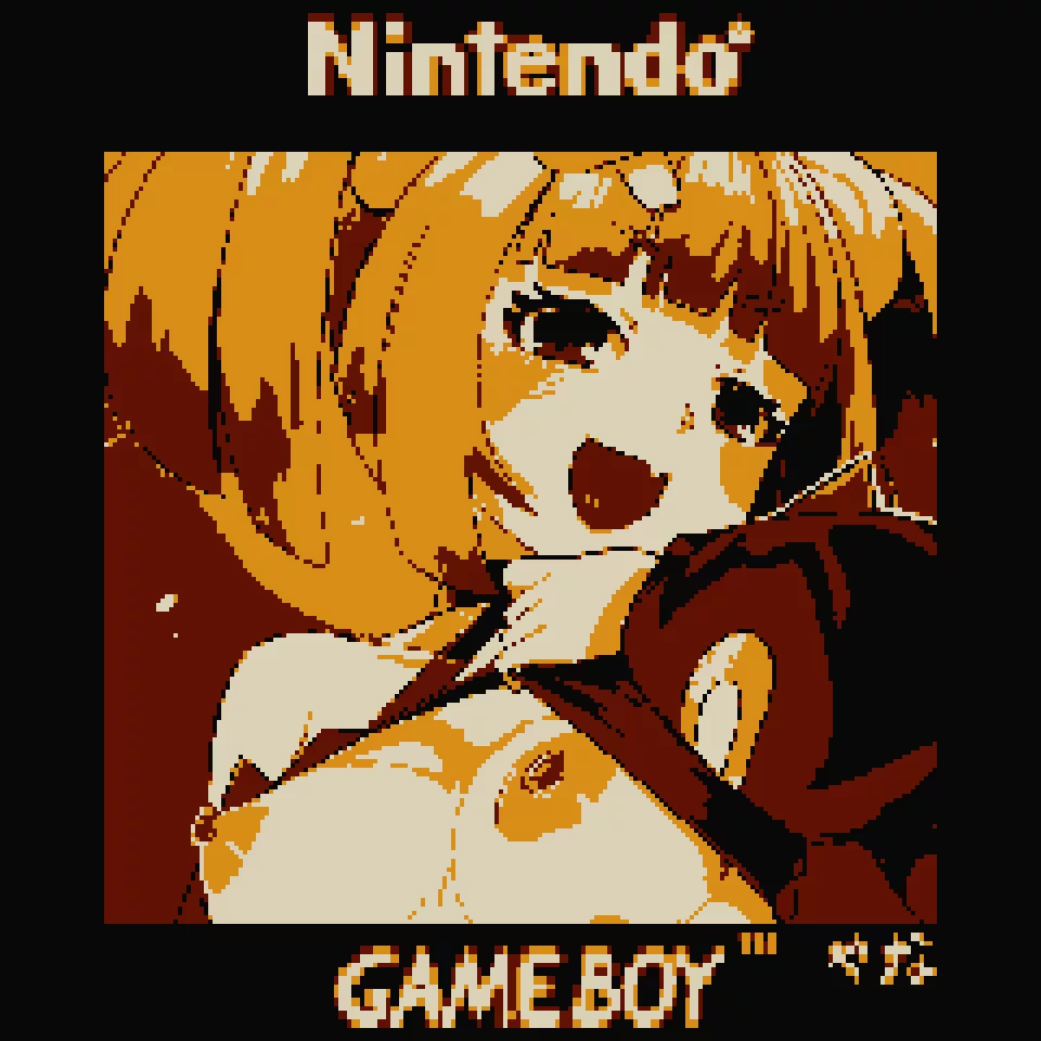 Decided to try something erotic in my GB Cam pixelart style :o how did it come out?