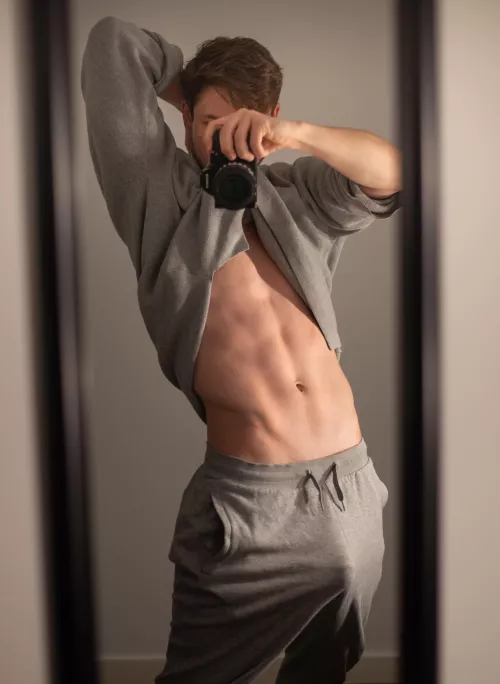 Do you mind if I walk around the house like this?