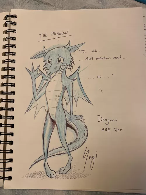 Dragon Facts comic 2024 - concept art