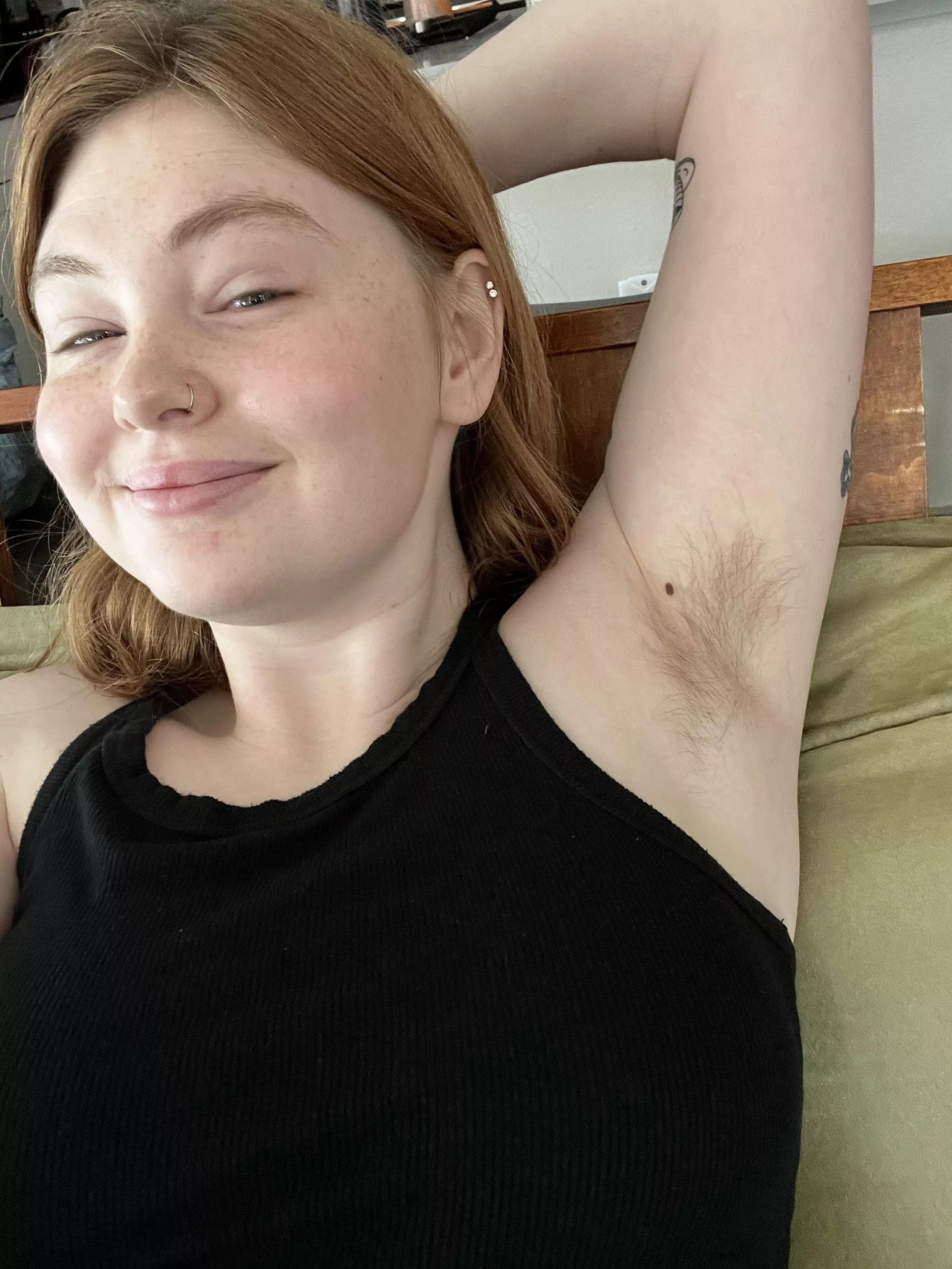 I’ve always been a little embarrassed about my mole 🖤